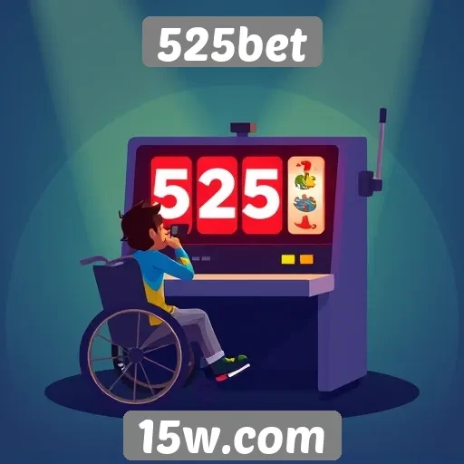 Acessibilidade e design do site 525bet