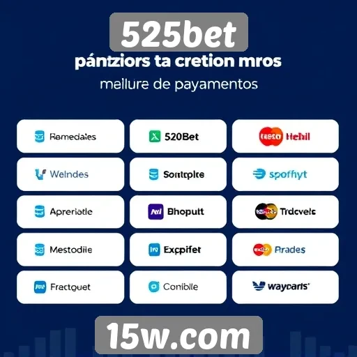 Métodos de pagamento aceitos pelo 525bet