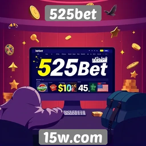 Experiência de usuário no site 525bet